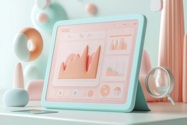 Financial overview illustration